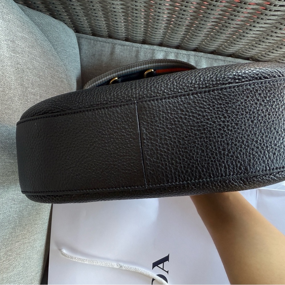 Prada Black Shoulder Bag with Gold Hardware - Picture 9 of 14
